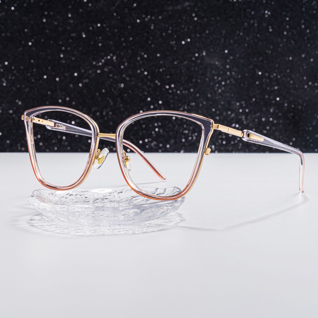 Cateye Purple And Pink Glasses - Marisa deals at Zeelool0