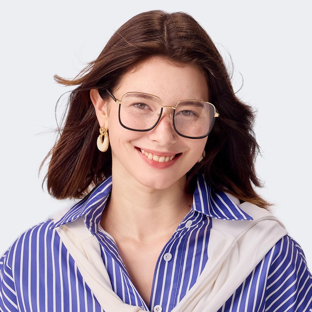 Perfecta Big Square Prescription Glasses | ZEELOOL Canada5