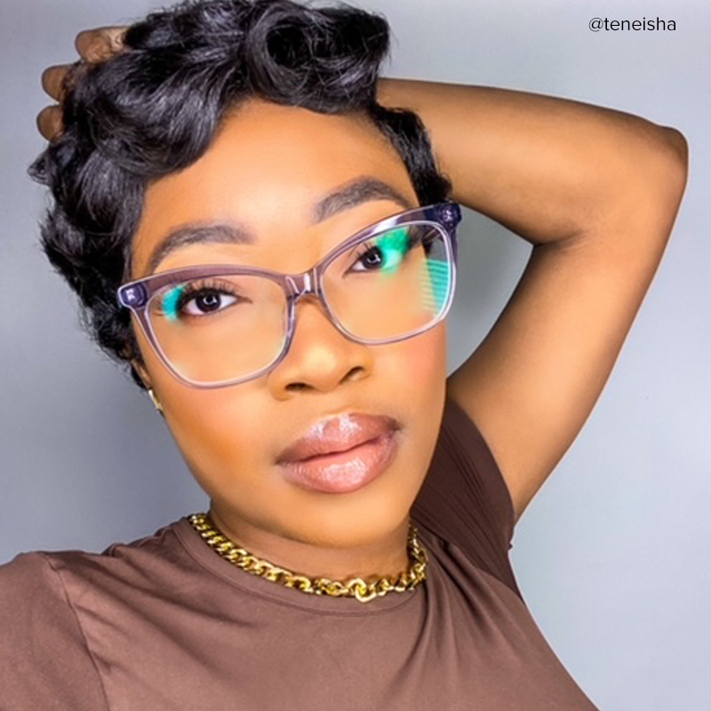 Alfred Butterfly Gray Frame Glasses | ZEELOOL Canada5