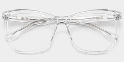 Libby Geometric Clear Glasses1