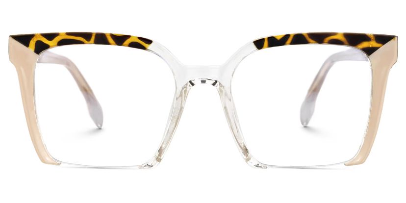 Misty Square Pink Glasses