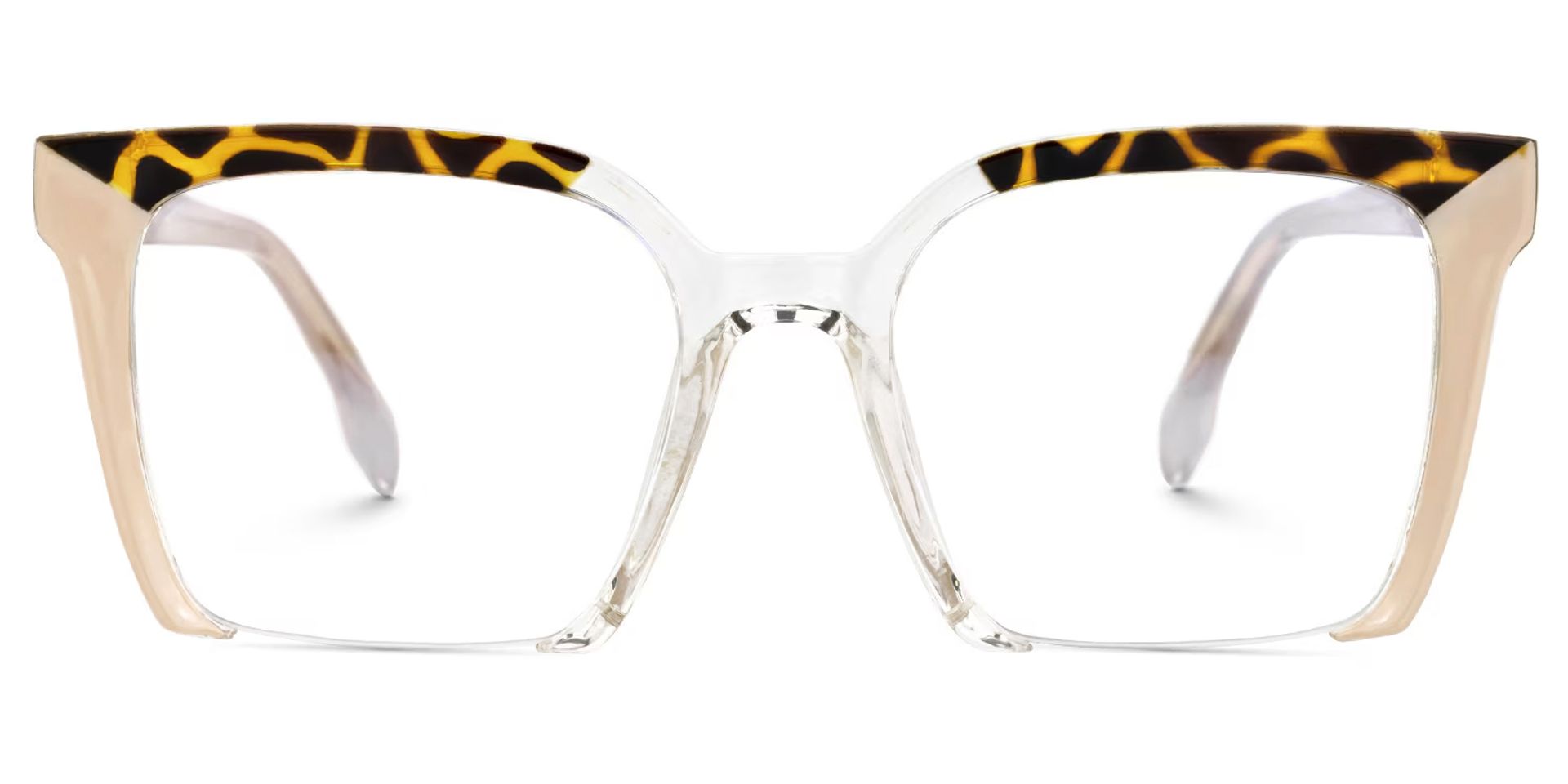 Misty Square Pink Glasses0