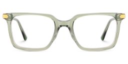Goveo Rectangle Green Glasses0