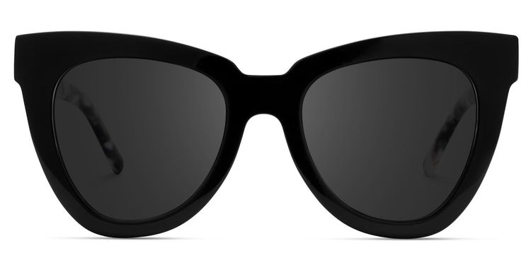 Yaser Black Cat eye Sunglasses