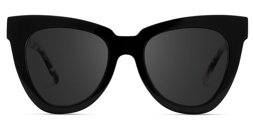 Yaser Black Cat eye Sunglasses