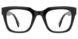 Schealer Square Black Glasses0