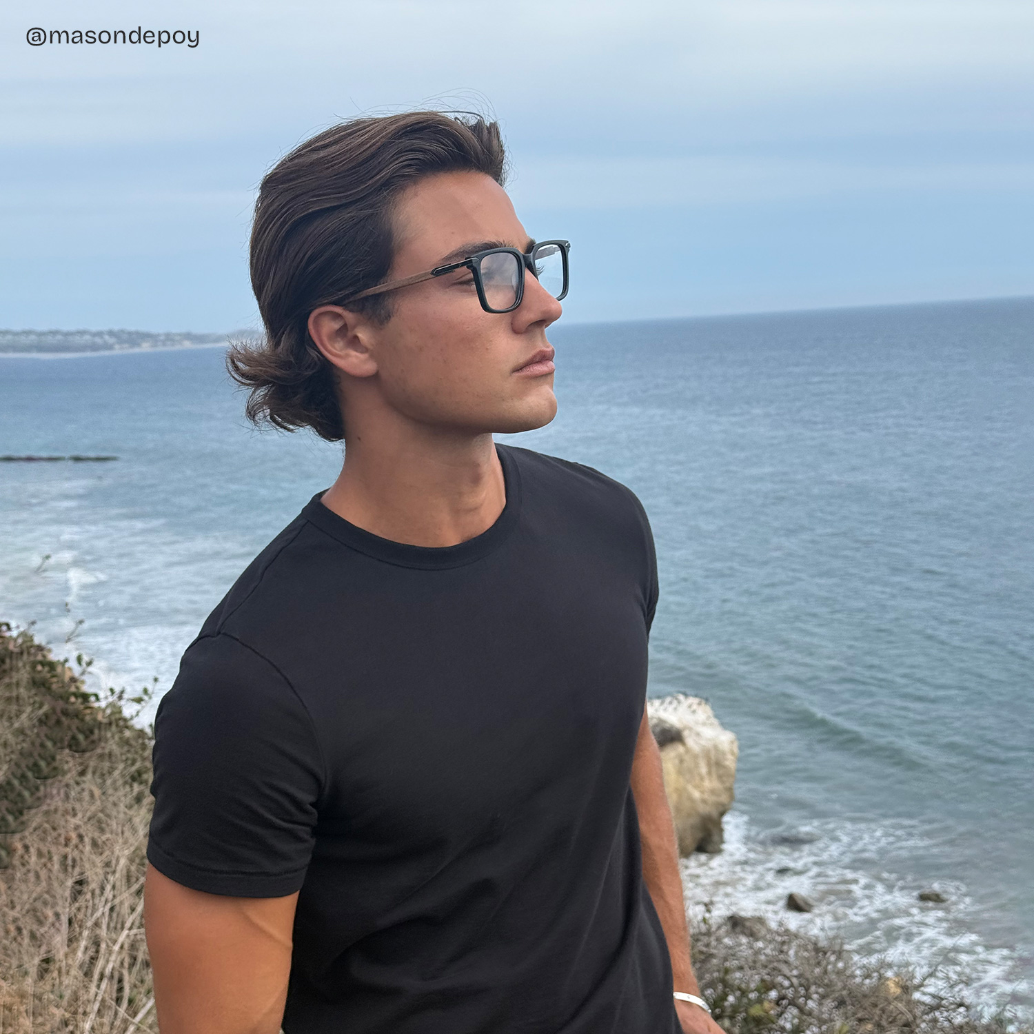 Noah black full rim rectangle eyeglasses Online | ZEELOOL8