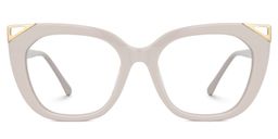 Hellena Cateye Gray Glasses0