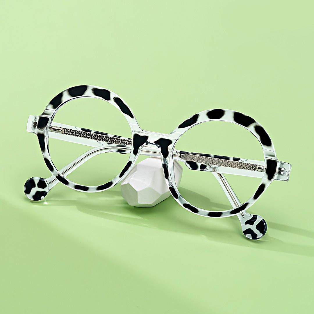 Shermier Round Two-Tone Glasses4