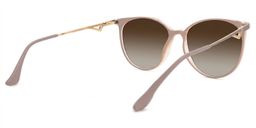 Chanty Pink Round Sunglasses3