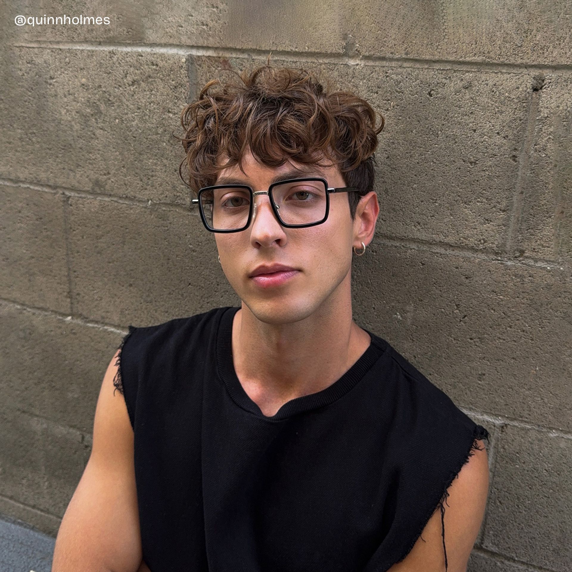 Hunter square black glasses for men Online | ZEELOOL7