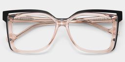 Twolla Square Beige Glasses1