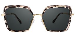 Cordaro Square Clear Tortoise Shell Glasses0