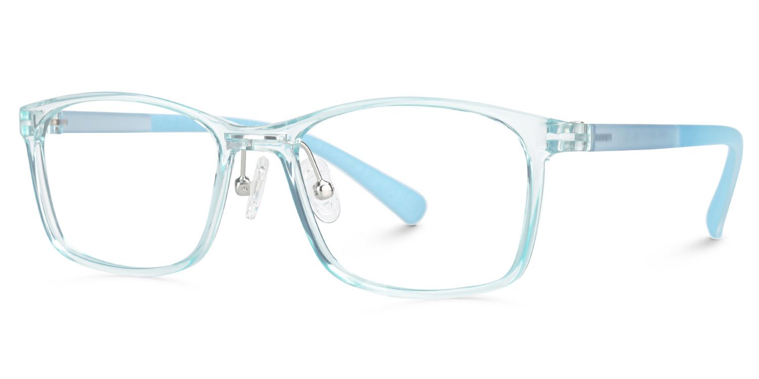 Kids Rectangle Miftah Glasses with Cute Style -Zeelool1