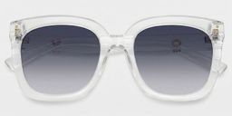 Ebony Square Clear Glasses1