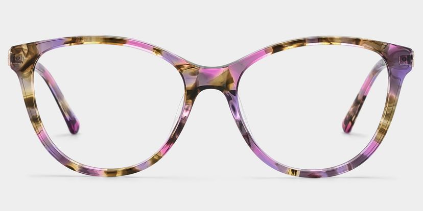 Eli Floral Round Glasses