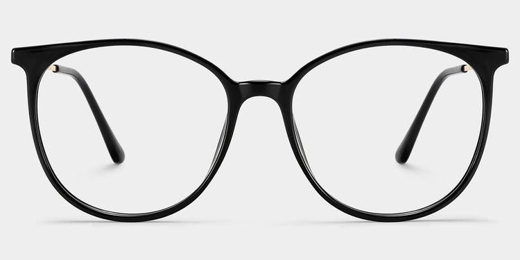 Chanty Black Round Glasses
