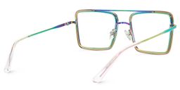 Diva Square Green Glasses3