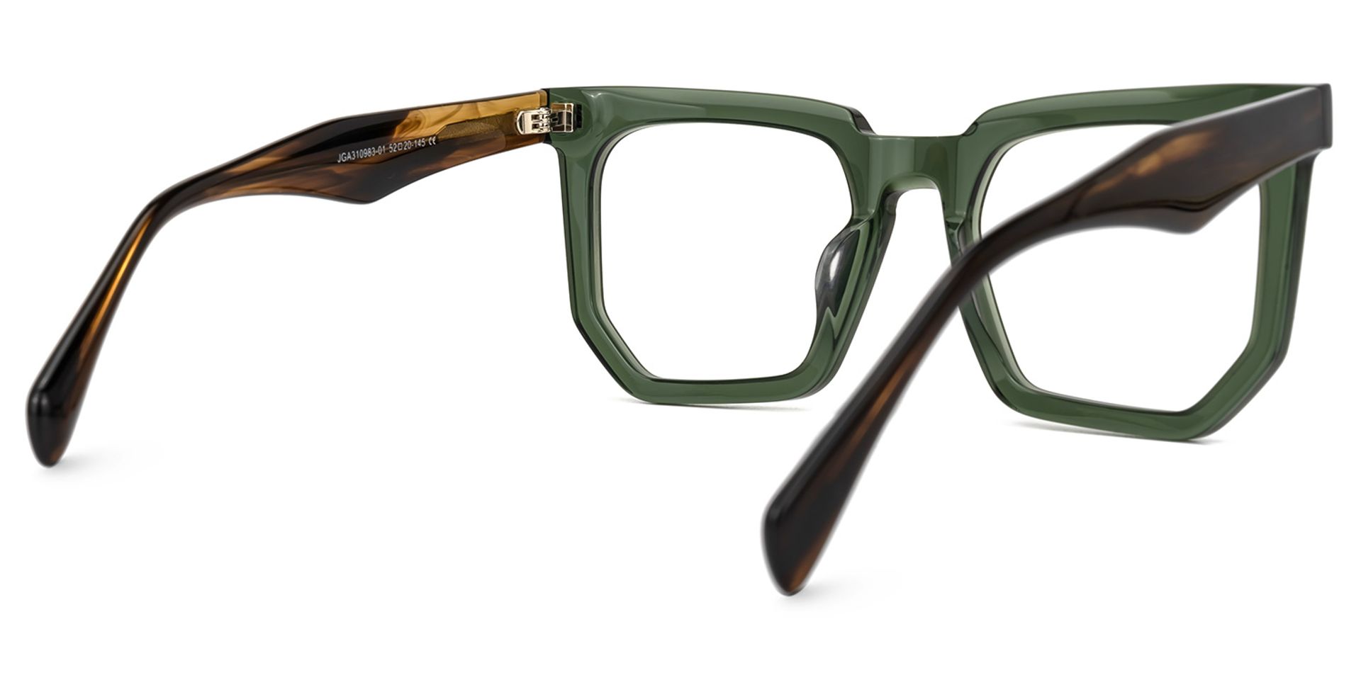 Destiny Square Green Glasses3
