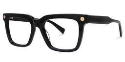 Rodriguez Rectangle Black Glasses1