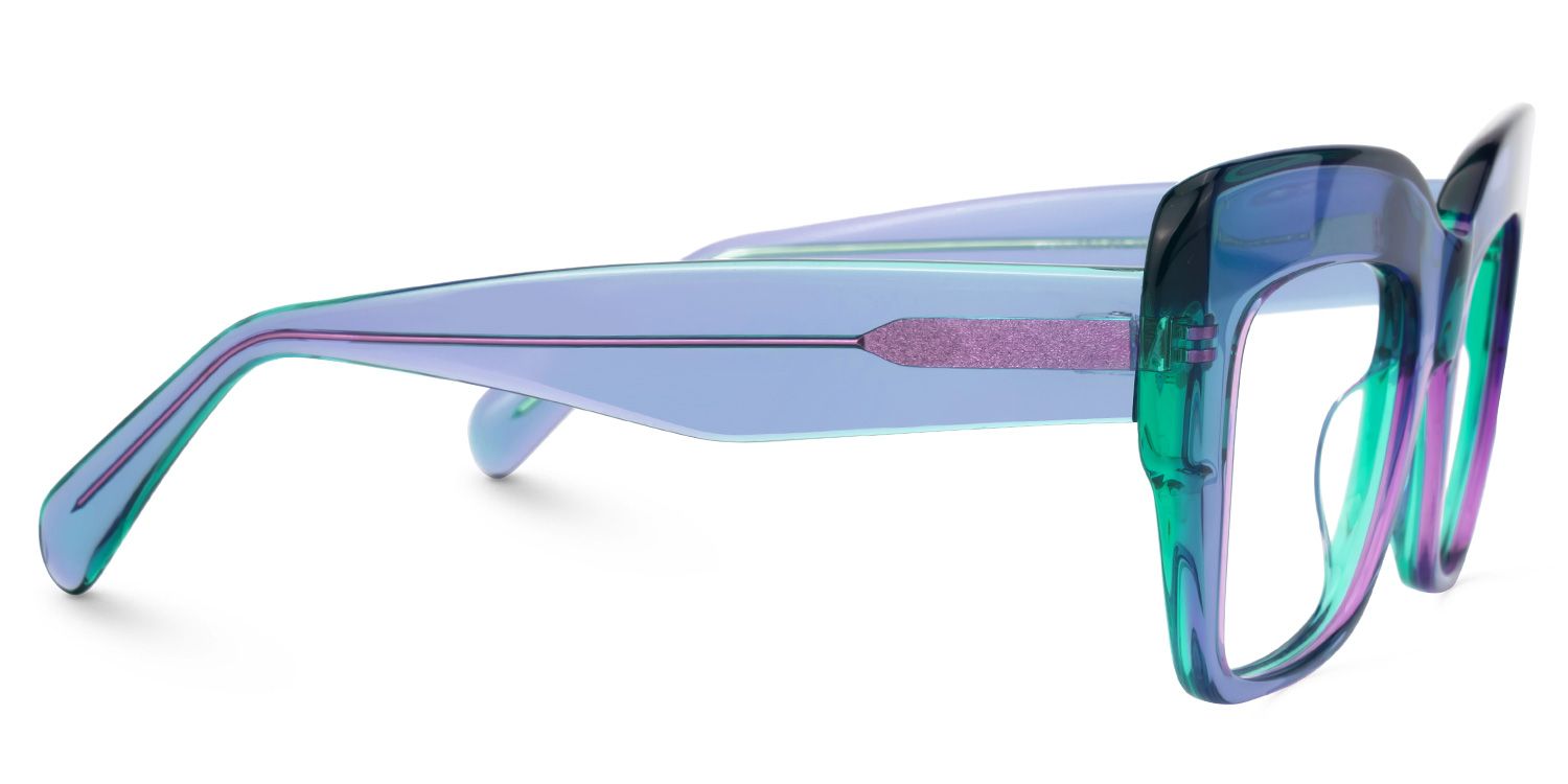 Charmaine Cat Eye Light-Purple Glasses | ZEELOOL Canada2