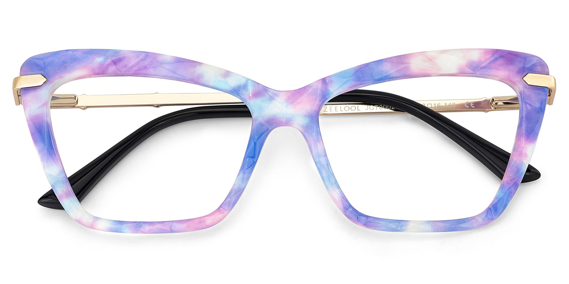 Juliet Cateye Purple TR90 Frame Glasses | ZEELOOL Canada2