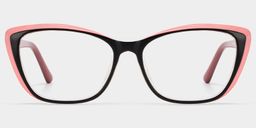 Fidelia Cat Eye Black Glasses1