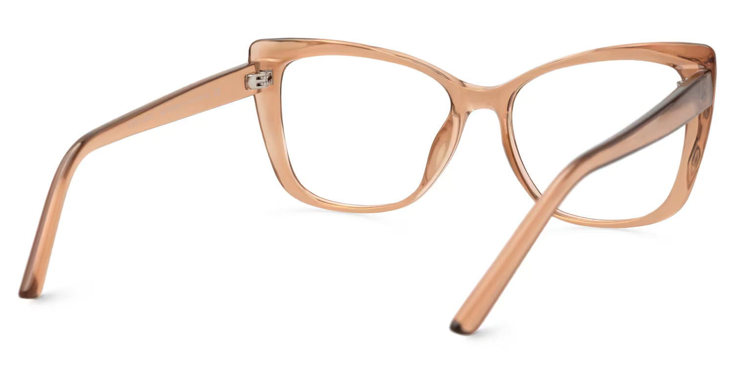 Farris Transparent Square Frame Glasses for Women | ZEELOOL Canada3