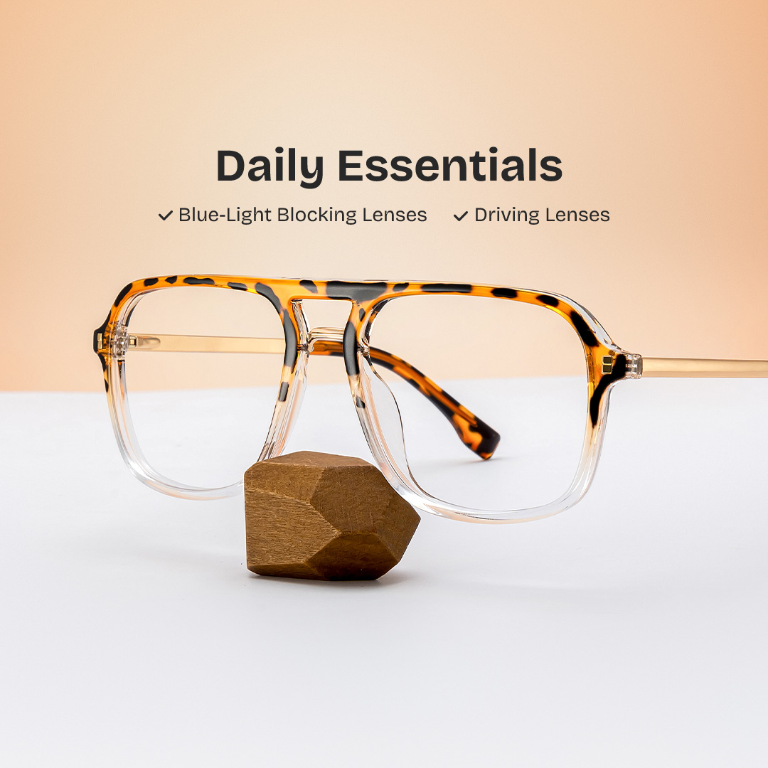 Aviator Kilworth Tortoise crystal Glasses deals -Zeelool Glasses1