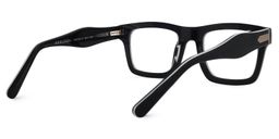 Riley Rectangle Dark-Gray Glasses5