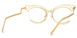 Murphy Cateye Gold Glasses3