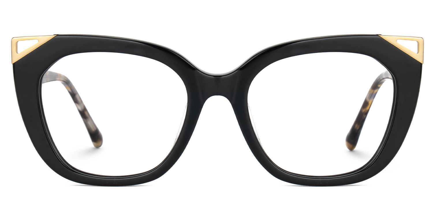 Hellena Cateye Black Fashion Glasses for Ladies | ZEELOOL Canada0
