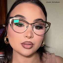 Ellen Cateye Silver Glasses13