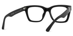 Gaydeh Rectangle Black Glasses5