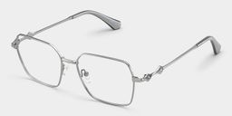 Kayla Geometric Silver Glasses2