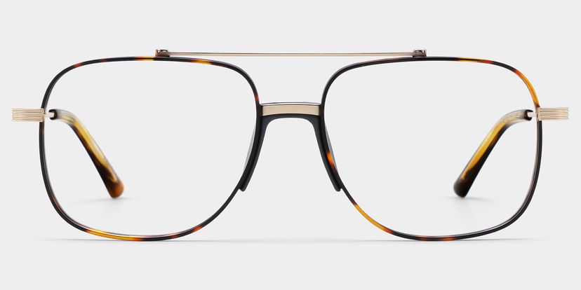 Poppy Tortoise Aviator Glasses