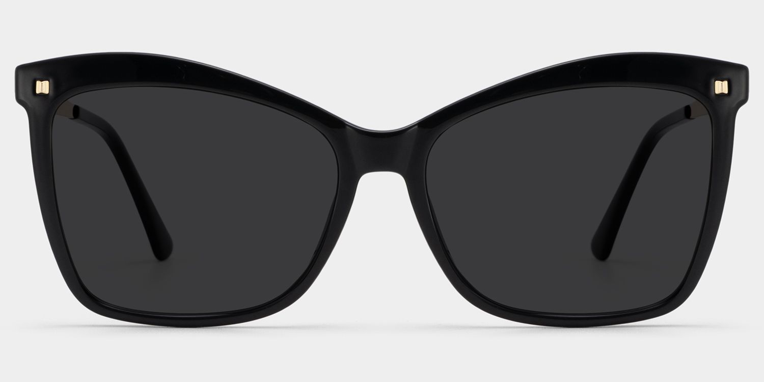 Isaebella Butterfly Black Frame Sunglasses | ZEELOOL Canada0
