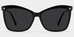 Isaebella Butterfly Black Glasses0