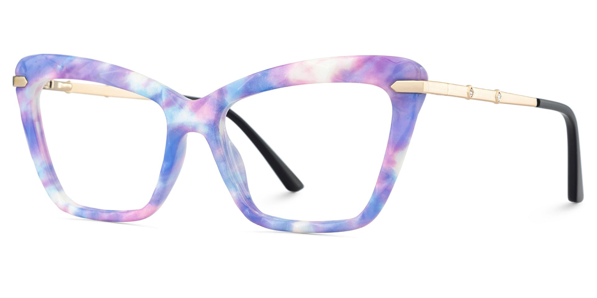 Juliet Cateye Purple TR90 Frame Glasses | ZEELOOL Canada3