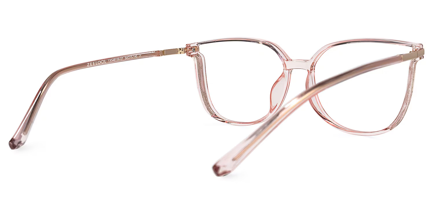 Rodz Square Flesh Pink Glasses4
