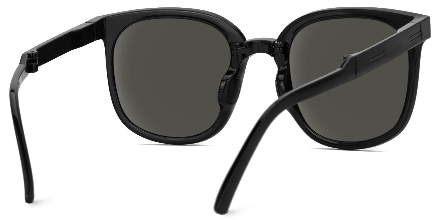 Sulaika TR90 Square Black Sunglasses | ZEELOOL Canada4