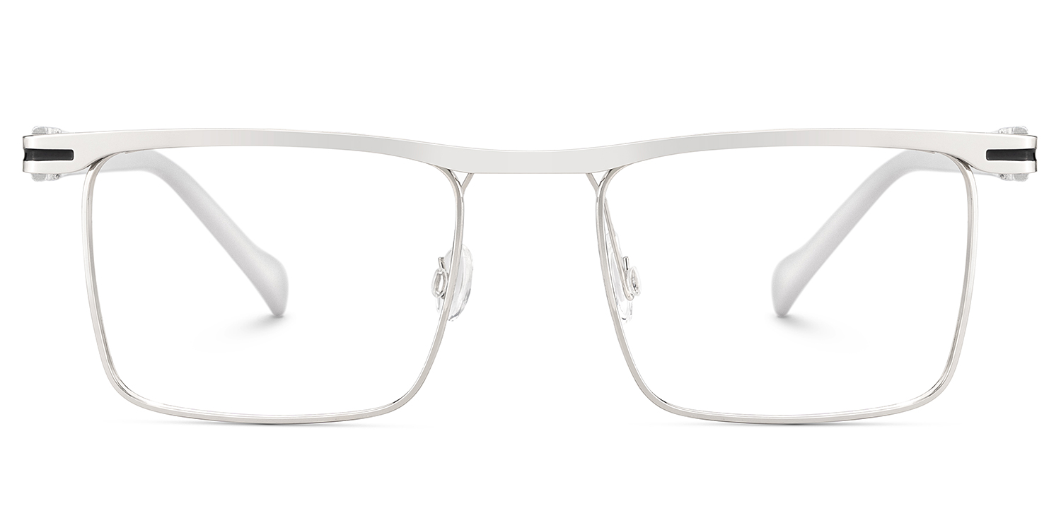 Violet Browline Silver Glasses1