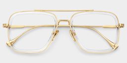Gifford Aviator Clear Glasses3