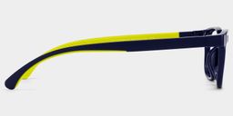 Robin Rectangle Black Yellow Glasses3