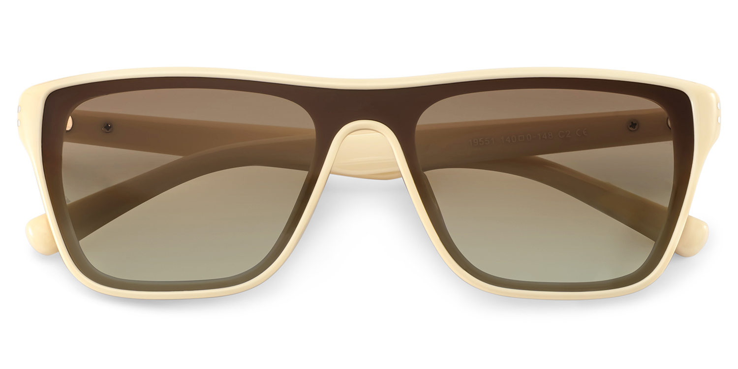 Paloma yellow Aviator Polarized Sunglasses Online | ZEELOOL Canada1