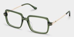 Asher Green Rectangle Glasses2