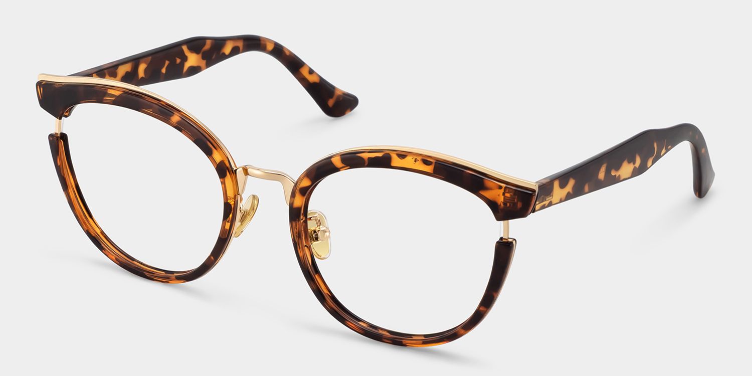 Laraine Cat Eye Tortoise Frame Glasses | Zeelool Optical2