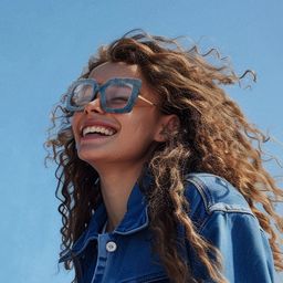 Latanya Square Blue Glasses5