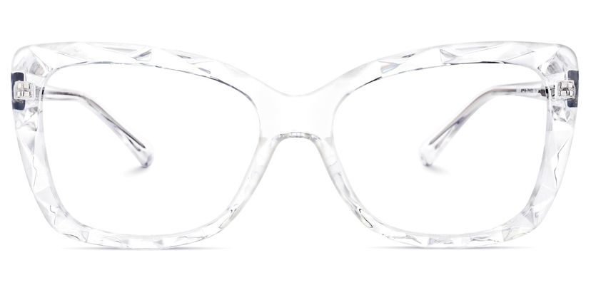Edna Cateye Clear Glasses