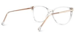 Shamim Round Clear Glasses3